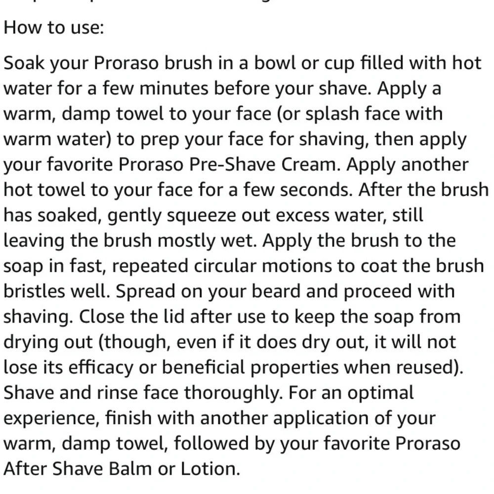 Proraso Shaving Soap in a Bowl with Eucalyptus Oil and Menthol